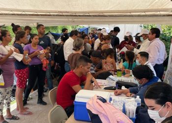 Realiza Injuve Tamaulipas jornada deatención a migrantes en Matamoros