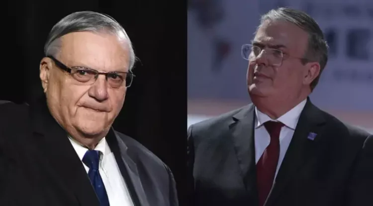 El exalguacil antimigrante Joe Arpaio demanda a Marcelo Ebrard por difamación