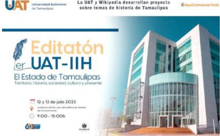 La UAT y Wikipedia trabajarán contenidos de historia de Tamaulipas