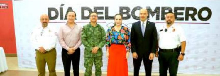 Celebran al heroico cuerpo DE BOMBEROS EN SU DÍA