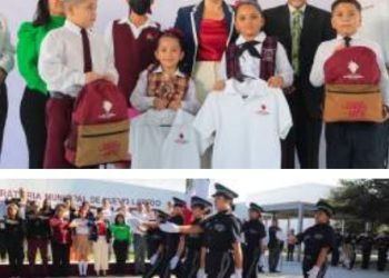 ENTREGA CARMEN LILIA ÚTILES ESCOLARES Arranca alcaldesa nuevo ciclo escolar 2023-2024