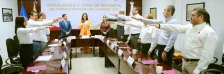 DE DESARROLLO SOSTENIBLE Forman Consejo Municipal DE LA AGENDA 2030