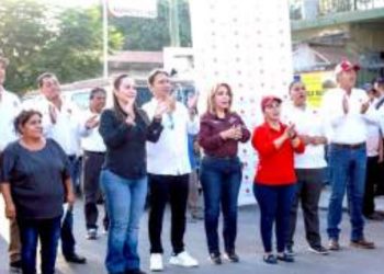 INVERSIÓN SUPERA LOS 6 MDP Entrega alcaldesa obra del colector pluvial 5 de Febrero