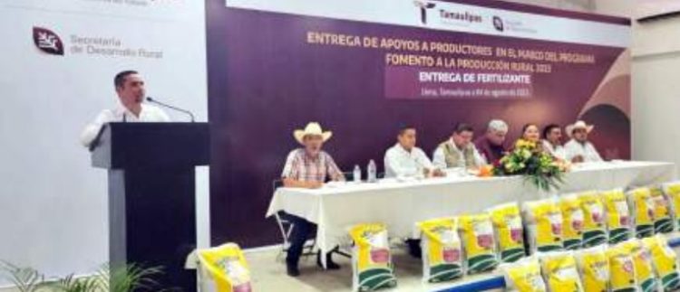 Entregan 225 toneladas de fertilizante a productores citrícolas