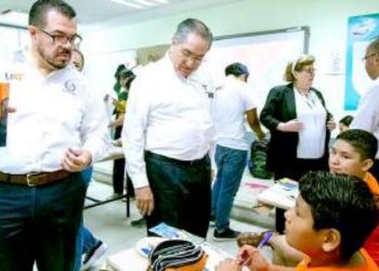 Rector inaugura campamento infantil Diverticiencia UAT 2023