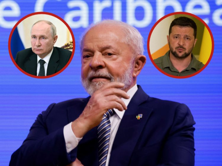 Lula da Silva critica a Putin y Zelenski por su falta de disposición para negociar la paz en Ucrania.