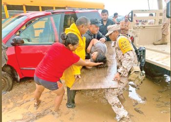 Hilary Causa Daños en BCS y BC; Avanza Restablecimiento de Energía