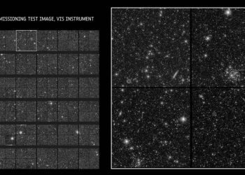 El telescopio espacial Euclid muestra la primera foto del universo oscuro