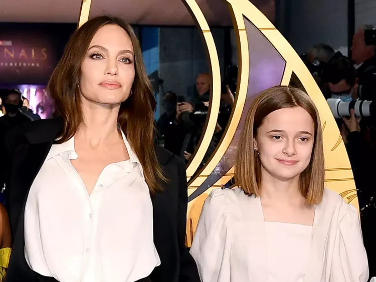 Angelina Jolie contrata a su hija Vivienne, de 15 años, como su asistente