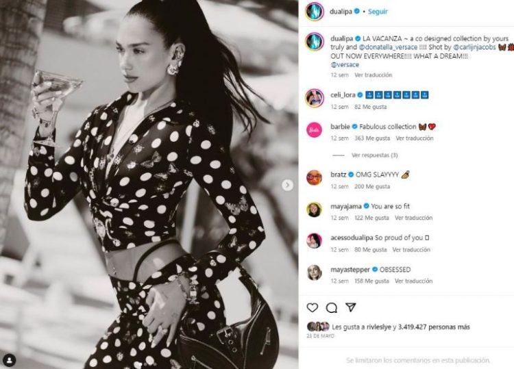 Dua Lipa cumple 28 años: los 5 outfits más coquetos con los que la cantante ha brillado en Instagram