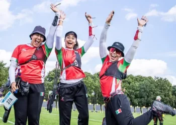 Equipo femenil de tiro con arco de México asegura plaza olímpica y gana bronce en Mundiales de Berlín