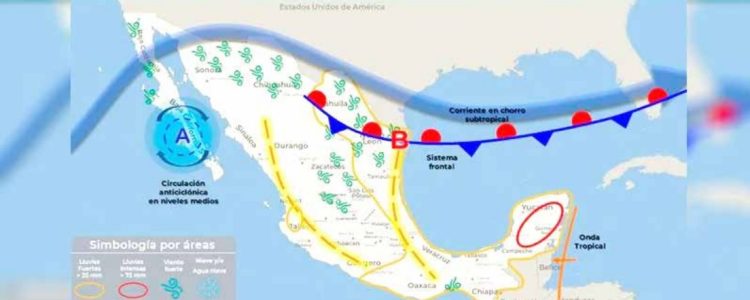 MAÑANA SE SENTIRÁ SU PRESENCIA Frente frío bajará termómetro
