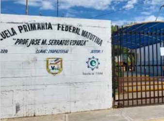 Escuela José M. Serratos Esparza sin luz desde hace 4 meses