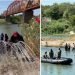 LLEGAN MILES A LA FRONTERA Migrantes varados logran cruzar el Río Bravo