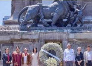 Transformación debe continuar; AVA desde el Ángel de la Independencia