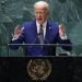 Biden denuncia la creencia de Rusia de que puede destruir Ucrania sin consecuencias en la ONU