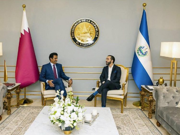 El Presidente de El Salvador y el Emir de Qatar Firman Acuerdos de Cooperación
