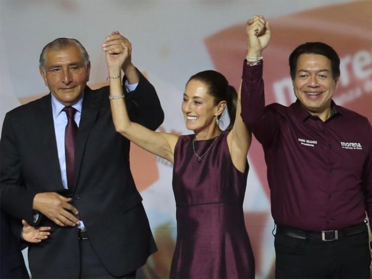 Claudia Sheinbaum elegida como candidata presidencial de Morena para el 2024