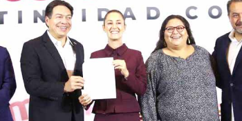 Claudia Sheinbaum es candidata por MORENA