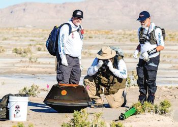 Exitoso aterrizaje de la sonda Osiris-Rex con la mayor muestra de asteroide jamás estudiada