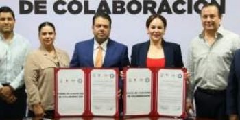 MUNICIPIO Y COLEGIO DE NOTARIOS Firman convenio de colaboración; apoyarán a empleados municipales