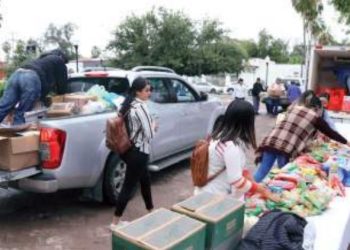 Cáritas acopia más de 10 toneladas de alimentos