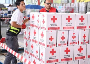 Cruz Roja Mexicana envía ayuda a Guerrero tras el huracán OTIS
