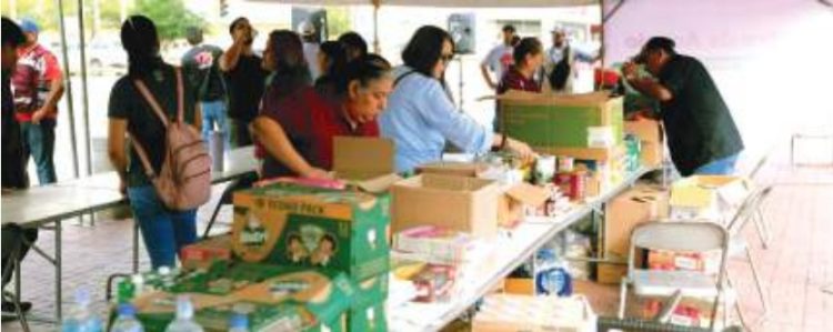 Envían 20 toneladas de víveres a Guerrero