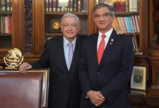 ACUERDAN APOYO DE PROYECTOS Se reúne el gobernador con el presidente AMLO