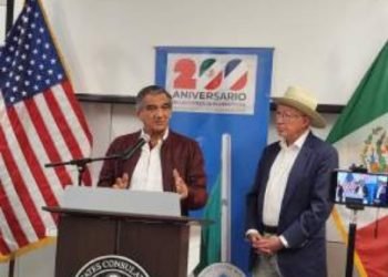 AMÉRICO Y KEN SALAZAR Fortalecen coordinación entre Tamaulipas y EU