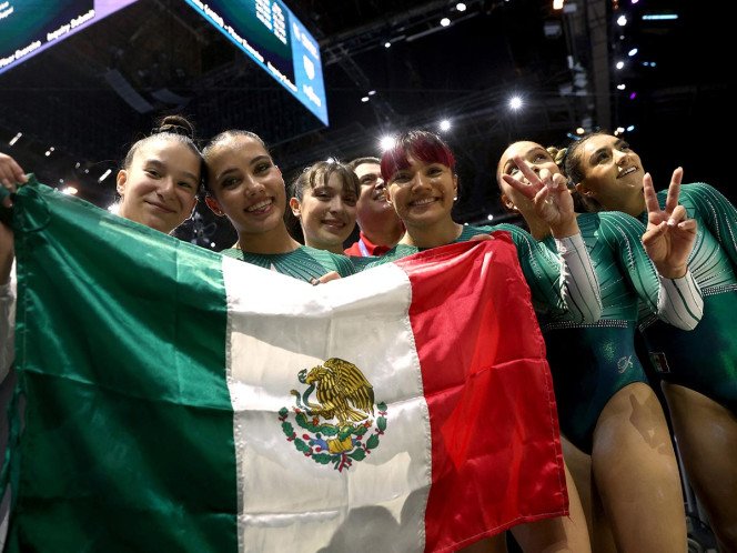 Clasifica equipo mexicano de gimnasia al Campeonato Mundial 2023