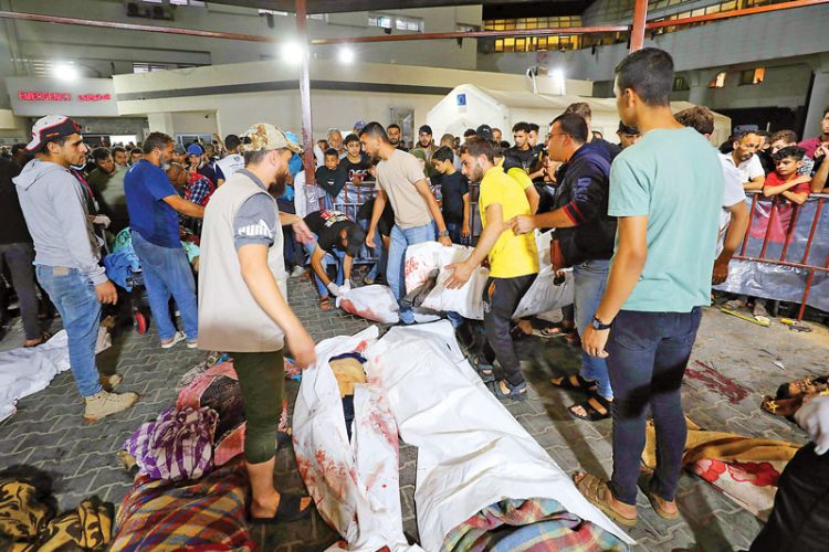 Israel niega responsabilidad en explosión de hospital en Gaza