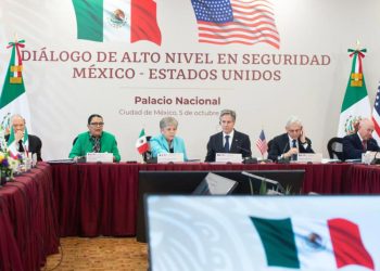 Rosa Icela Rodríguez Destaca Combate al Crimen en Reunión con Funcionarios de EE. UU.