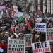 Manifestaciones multitudinarias proisraelíes y en favor de Palestina en las capitales europeas