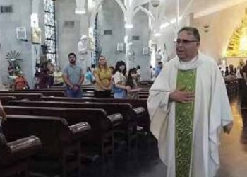Ofrecen misa de agradecimiento al padre Rogelio Lozano Alcorta