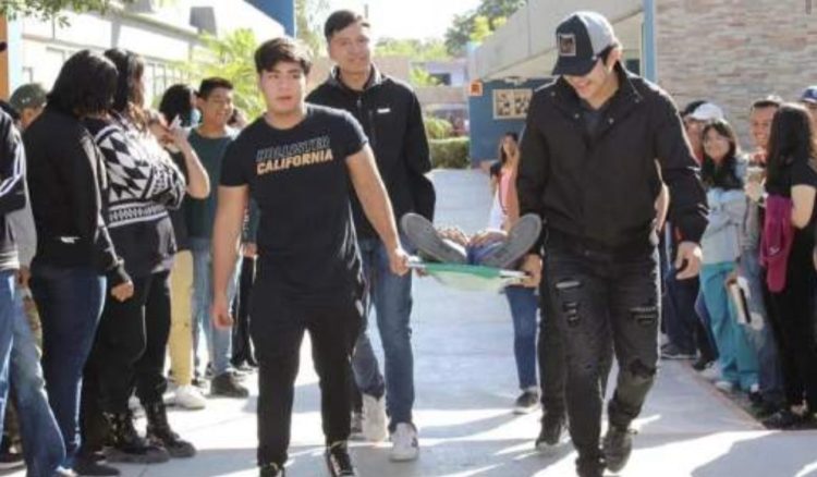 Alumnos UAT de Reynosa colaboran en simulacros de Protección Civil