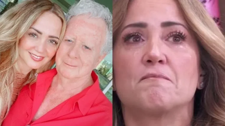 Andrea Legarreta rompe en llanto al revelar que perdió comunicación con su padre tras la llegada del huracán Otis