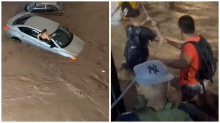 Puerto Vallarta bajo el agua: Difunden videos de severas inundaciones tras paso de huracán Lidia