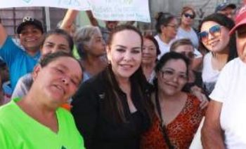 “GRACIAS A LA POBLACIÓN” Carmen Lilia Canturosas confirma va por reelección