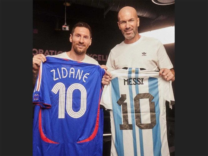 Messi y Zidane: Histórica Charla de Dos Leyendas del Fútbol Mundial