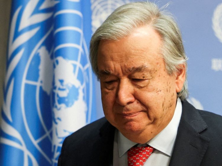 Israel critica a Secretario de la ONU por postura sobre Hamás