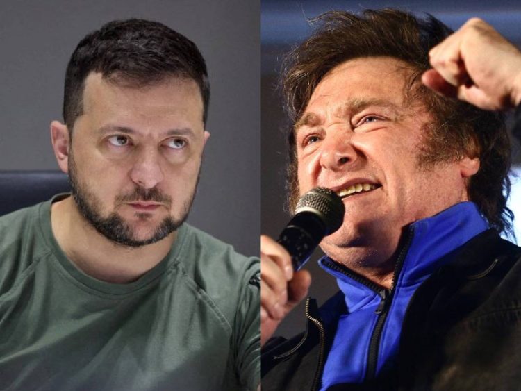 Milei propone cumbre Ucrania-América Latina en Argentina durante conversación con Zelenski