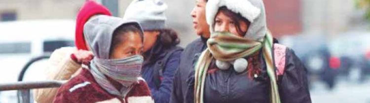 Entra el miércoles nuevo frente frío