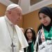 Se reúne el Papa con parientes de rehenes israelíes y de presos palestinos