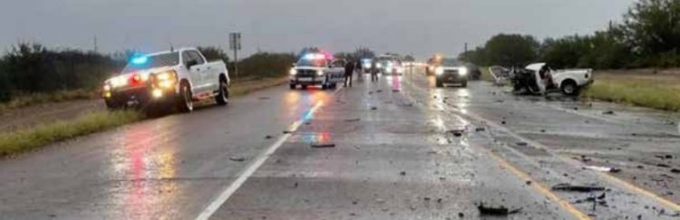 HOSPITALIZADO EN SAN ANTONIO Conductor grave por choque múltiple
