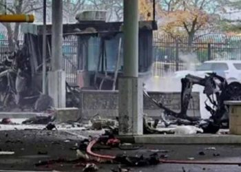 TRAS EXPLOSIÓN DE VEHÍCULO EUA cierra el cruce fronterizo con Canadá