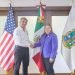 AMÉRICO VILLARREAL Presenta serie de proyectos a Cónsul de Estados Unidos en Matamoros