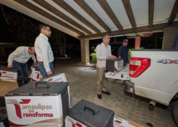 AMÉRICO DA BANDERAZO Continúa apoyo de Tamaulipas a Guerrero