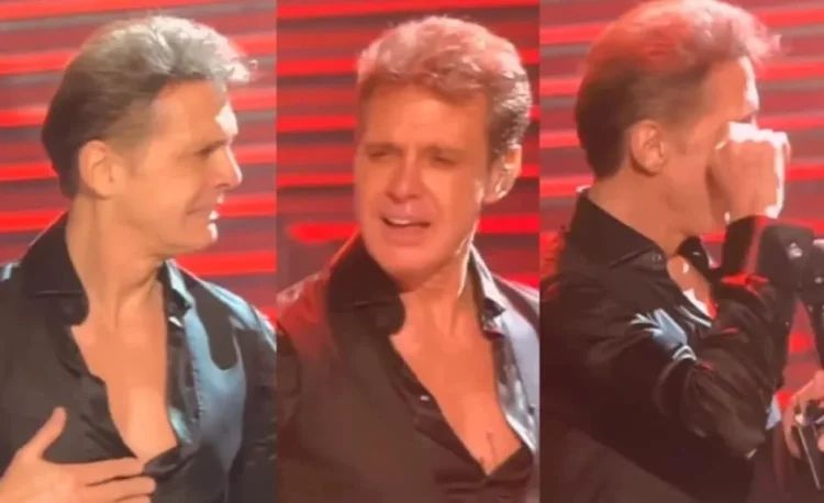 Luis Miguel llora al escuchar a su público cantar «La incondicional» en la Arena CDMX