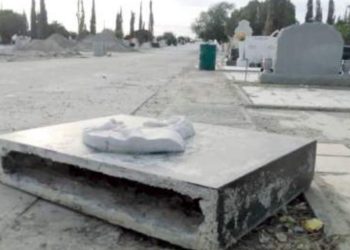 EN ABANDONO Panteón particular sufre daños; no son reparados
